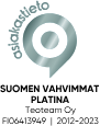 Suomen vahvimmat platina -logo